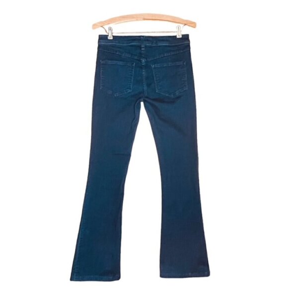 FREE PEOPLE Button Fly Flare Leg Jeans - Size 26 - Picture 2 of 7